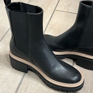 Open Edit Mya Lug Sole Chelsea Boot-NWOT